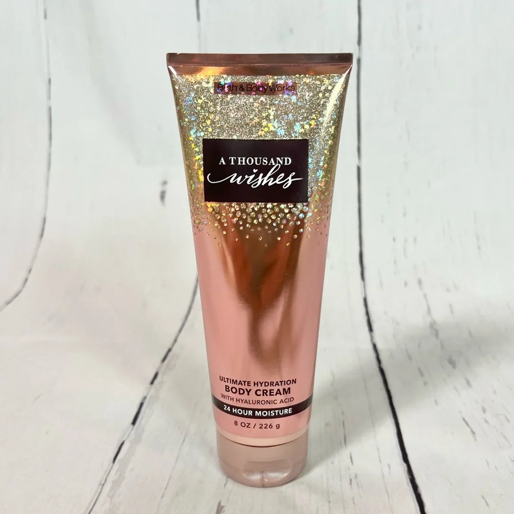 Bath & Body Works A Thousand Wishes Ultimate Hydration Body Cream 8oz New